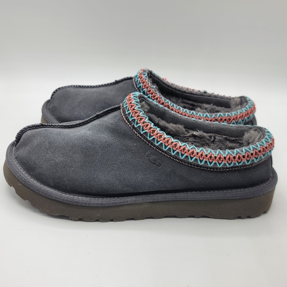 Womens UGG Tasman II Slipper, Dark Grey, Women 7 - Picture 2 of 11